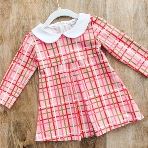 Strawberry Jam Kids Pink Plaid Dress